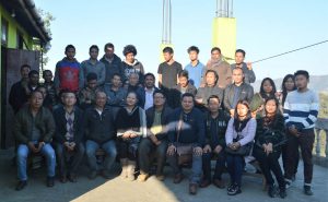 Kohima Press Club members along with the inmates of Kripa Foundation Centre, Kohima on the occasion of Republic Day.
