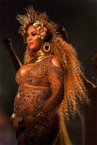 Beyonce performs onstage
