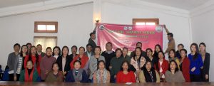 Assistant Commissioner, Mokokchung, Chaitangya, IAS with PHED officials and others after the launching programme of Swachh Shakti Week at ADC’s conference hall on Thursday.