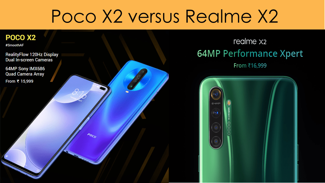 Poco X2 vs Realme X2