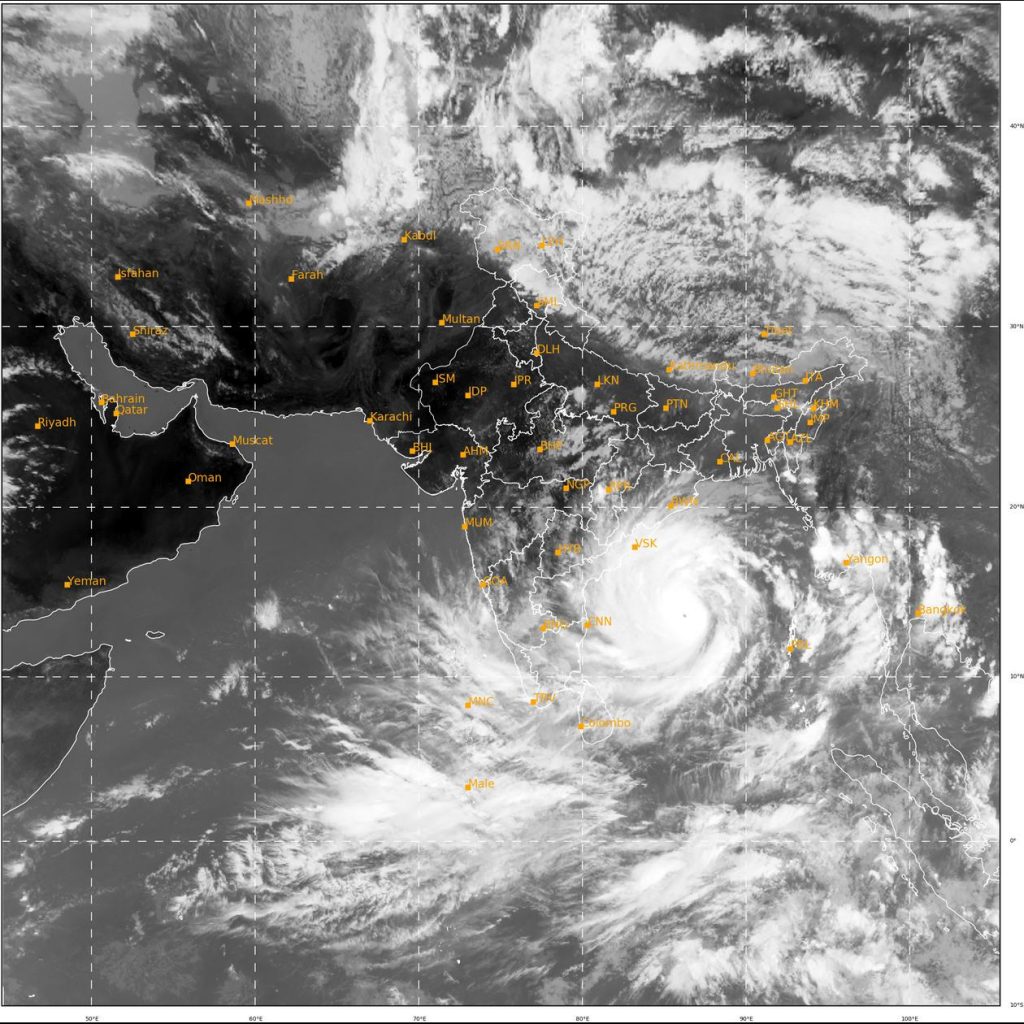 INSAT Satellite picture