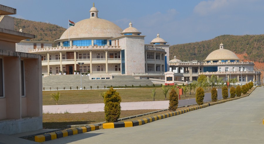 Manipur Legislative Assembly building in Imphal. 