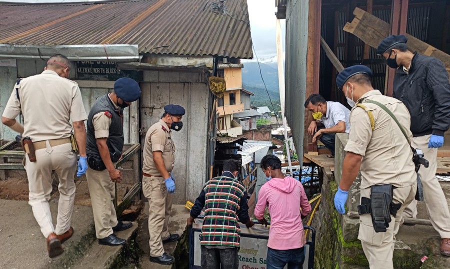 Kezieke colony in Kohima 