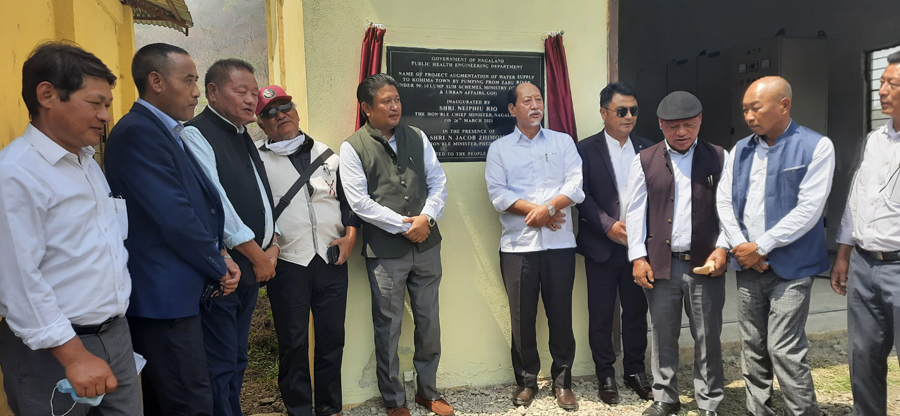 Neiphiu Rio and other at Zarü River project 