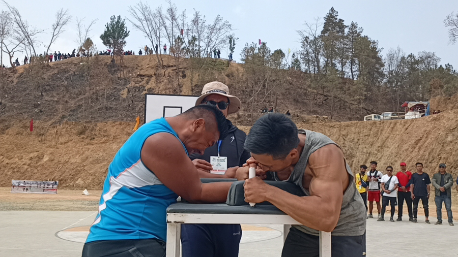 Arm wrestling