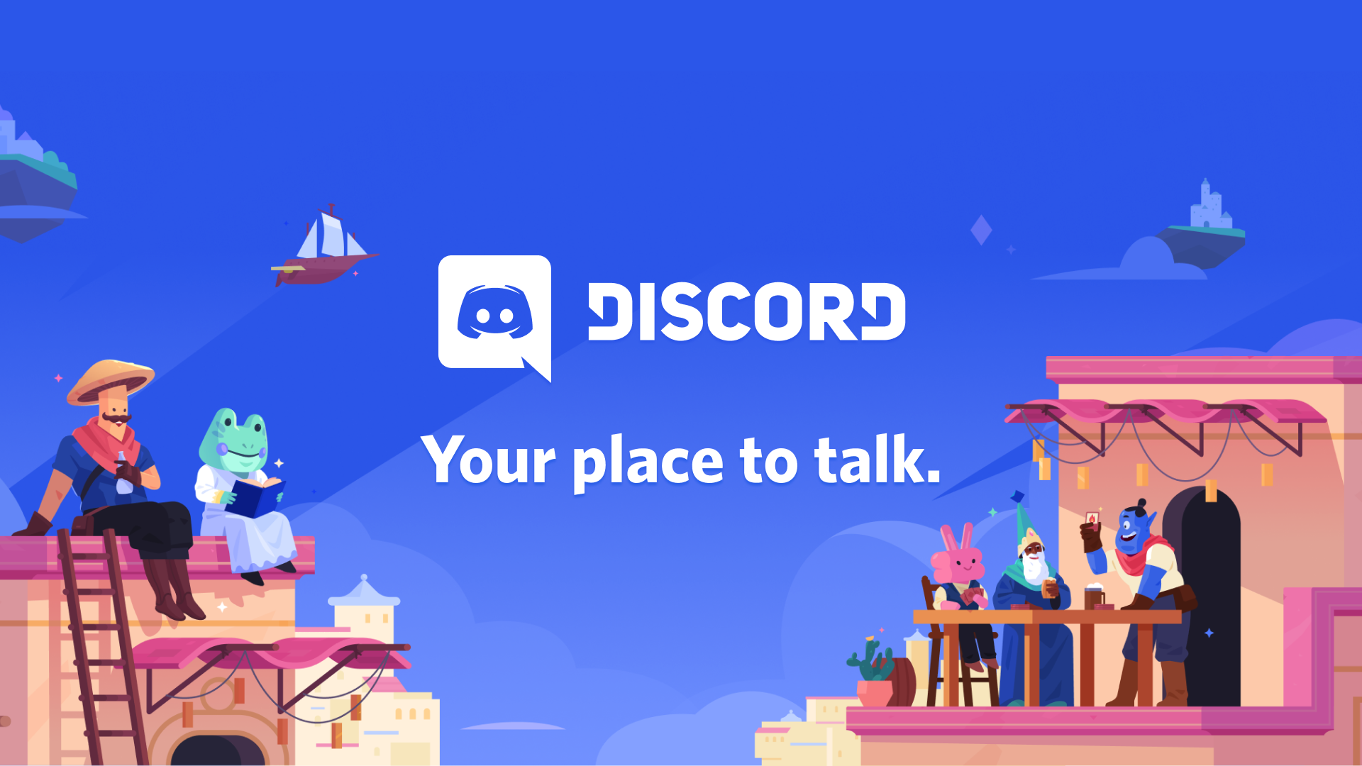 Discord chat service banner