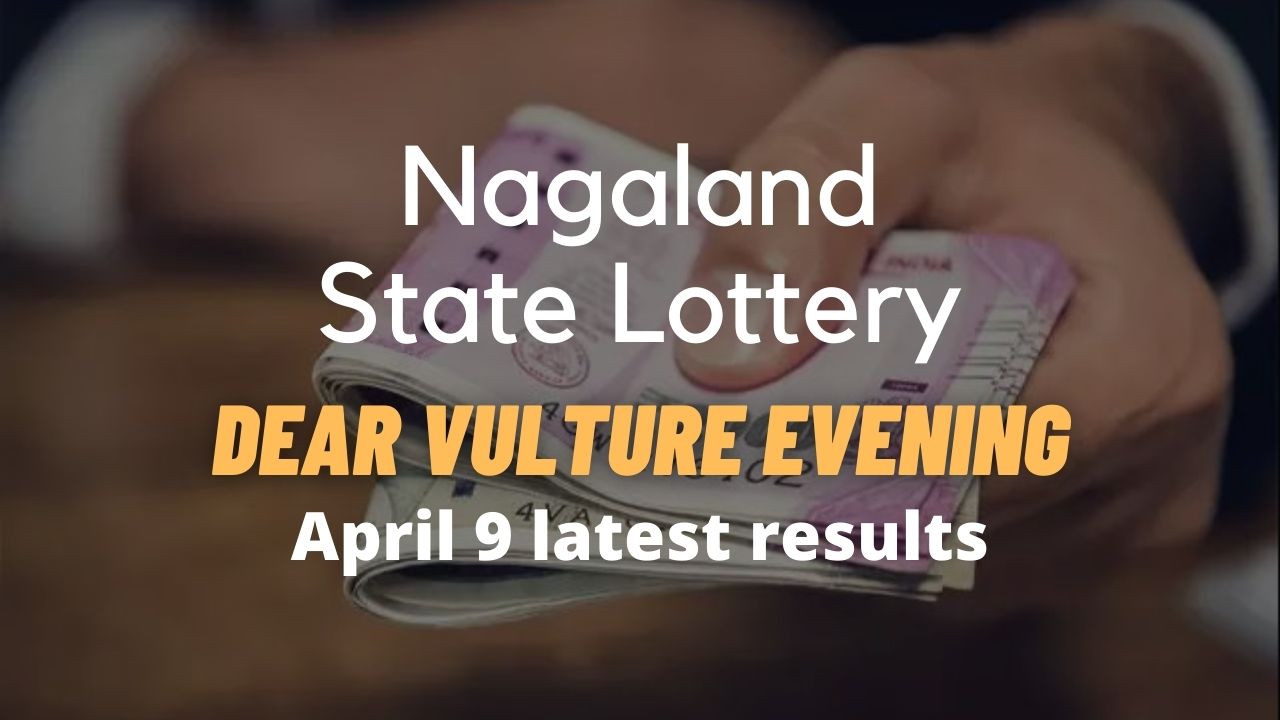 Nagaland state lottery dear vulture evening results for April 9