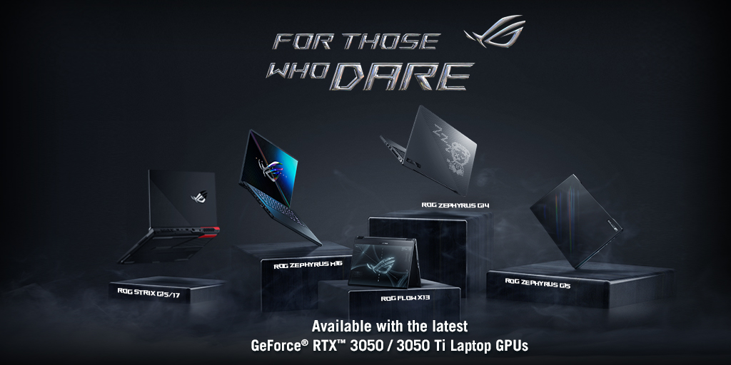 ASUS ROG laptops 2021