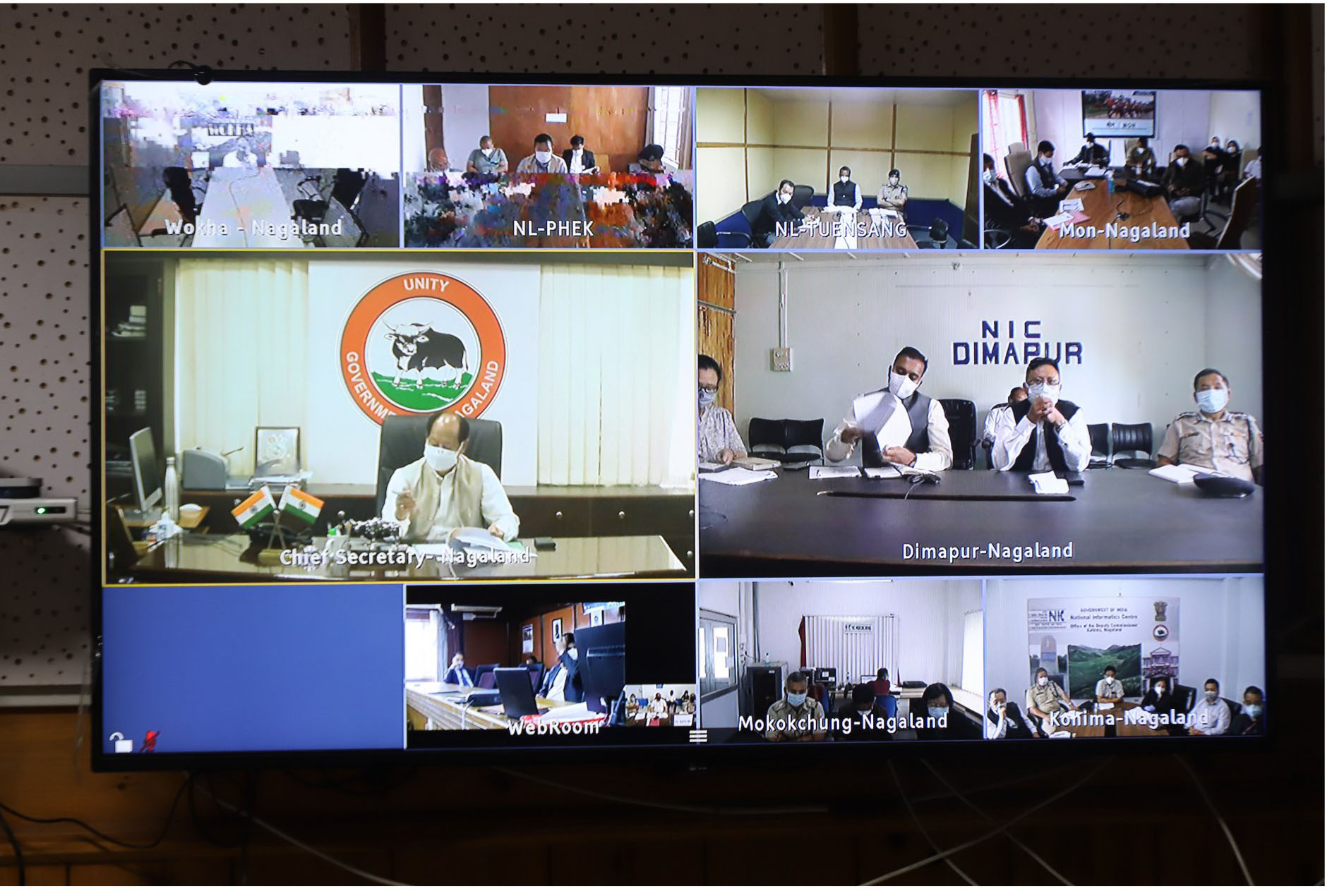 High Power Committee holds video conference with DTFs