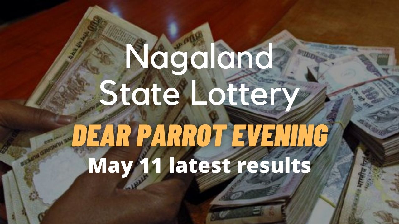 Nagaland State Lottery Dear Parrot Evening result for May 11