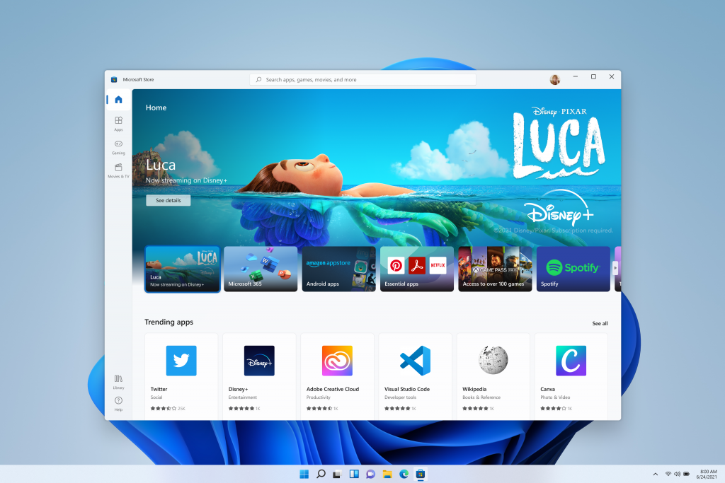 Microsoft Store homepage