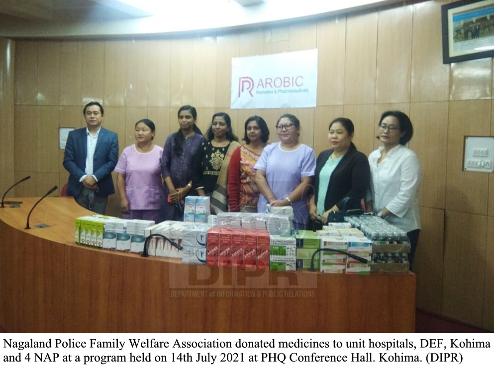 NPFWA donates medicines to Unit Hospital DEF Kohima