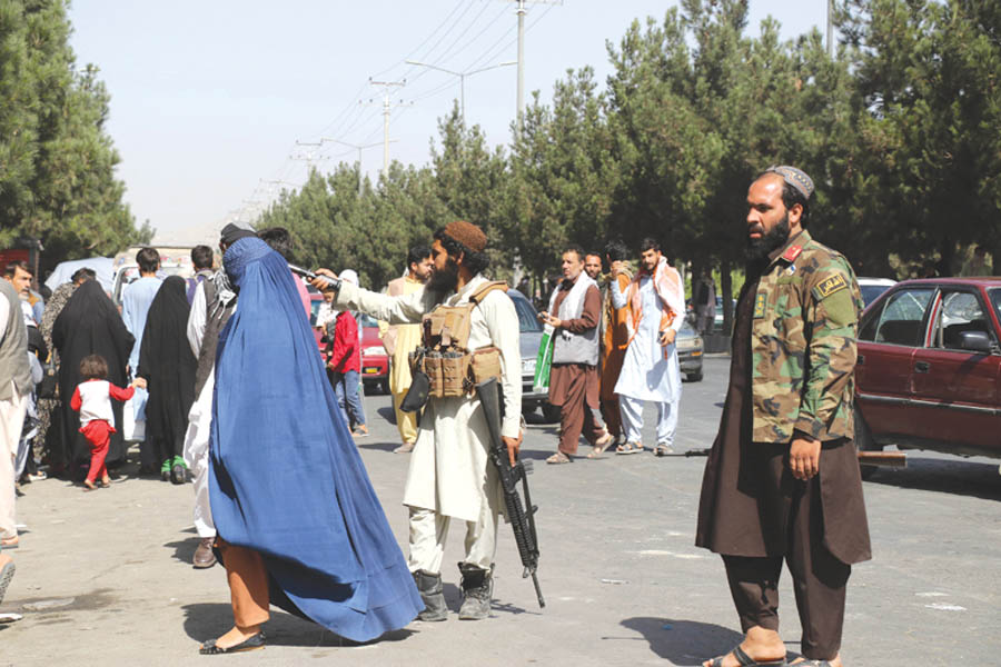 Taliban fighters