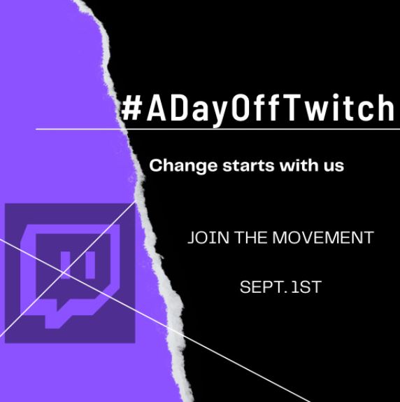 #ADayOffTwitch movement