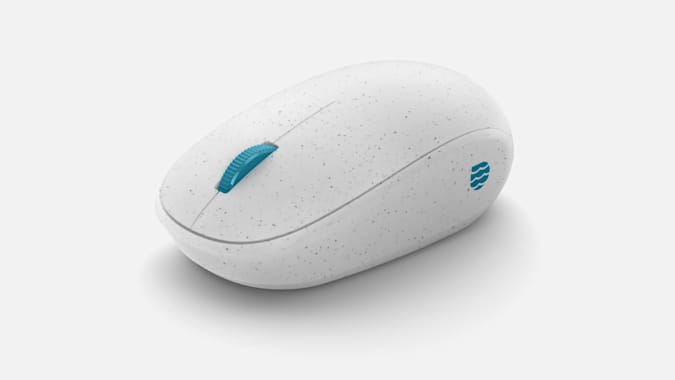 Microsoft Ocean Plastic Mouse front view