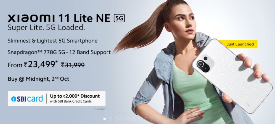 Xiaomi 11 lite NE 5G
