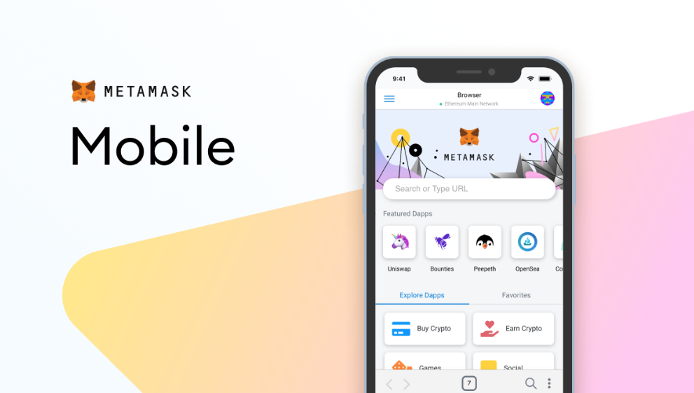 MetaMask Mobile app