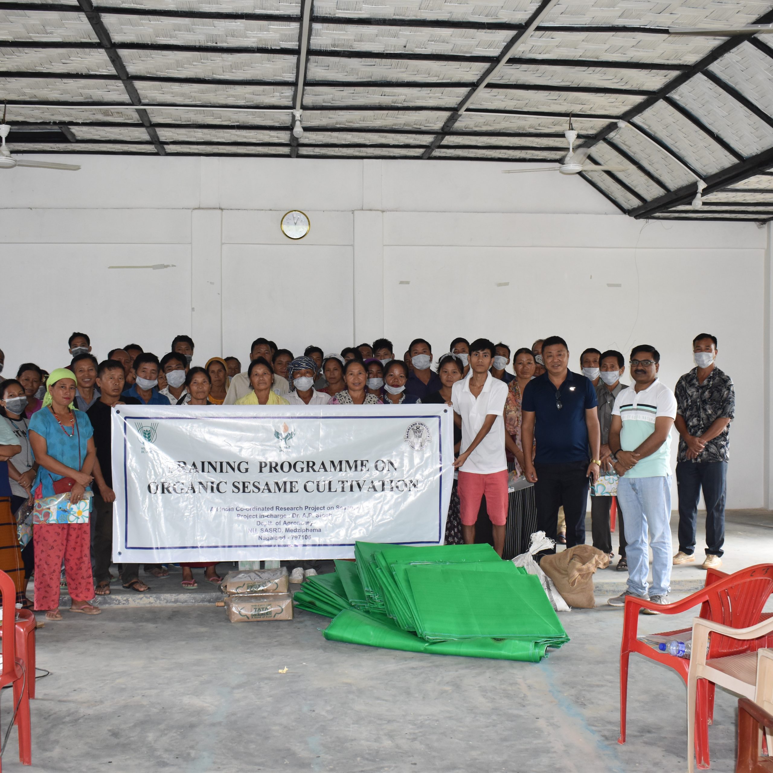 SASRD organises farmers training at Besempuikam village