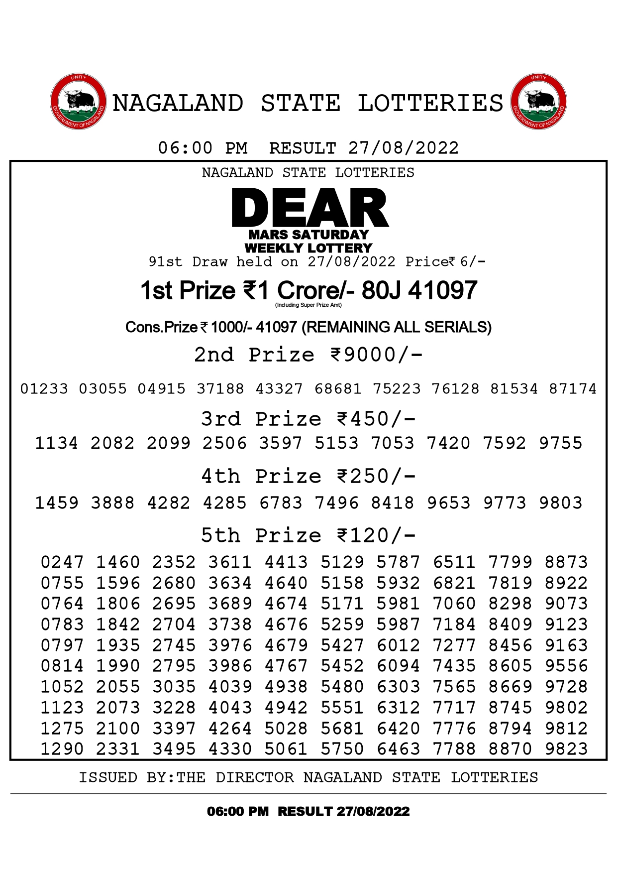 Dear Mars Saturday 