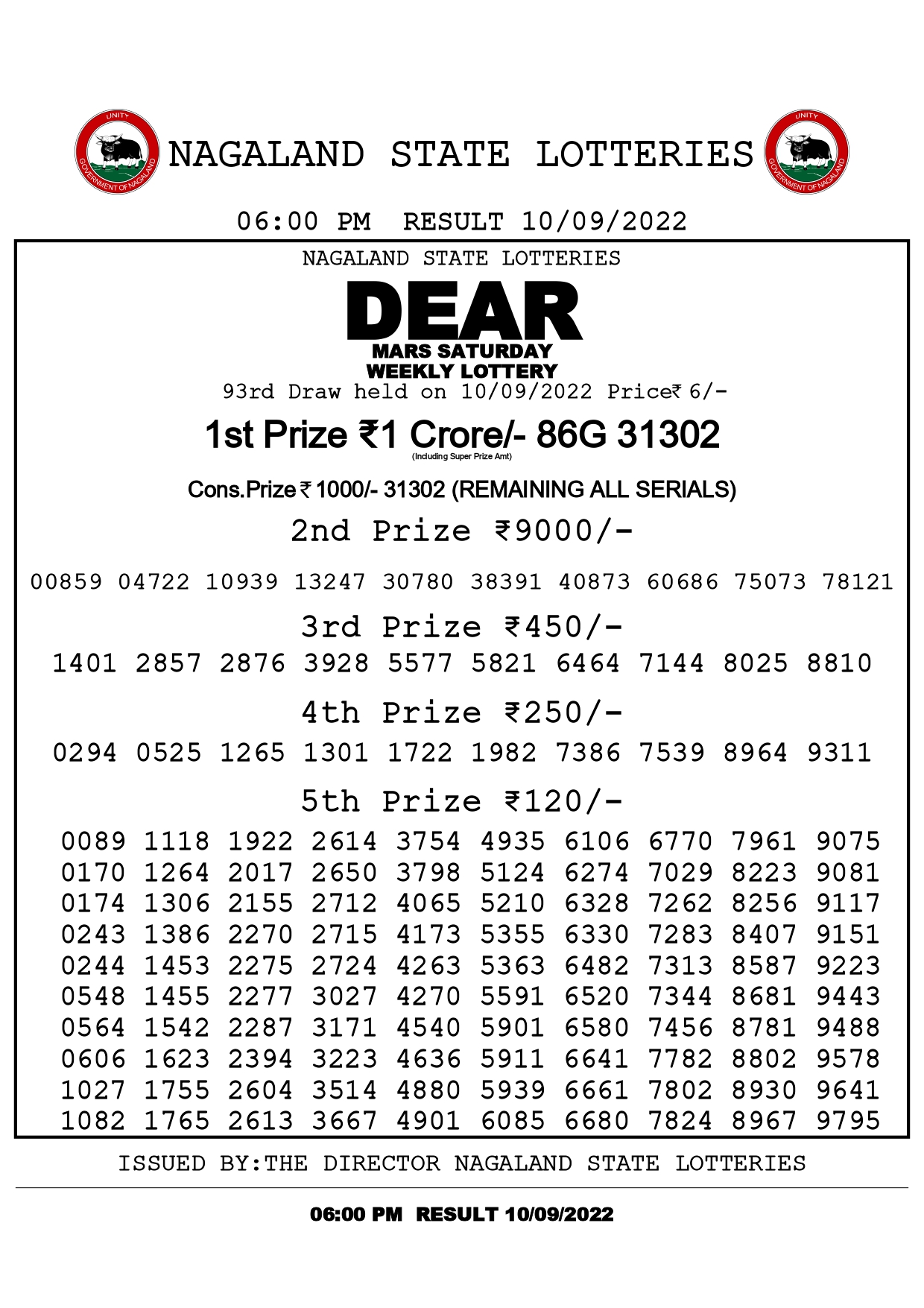 Dear Mars Saturday