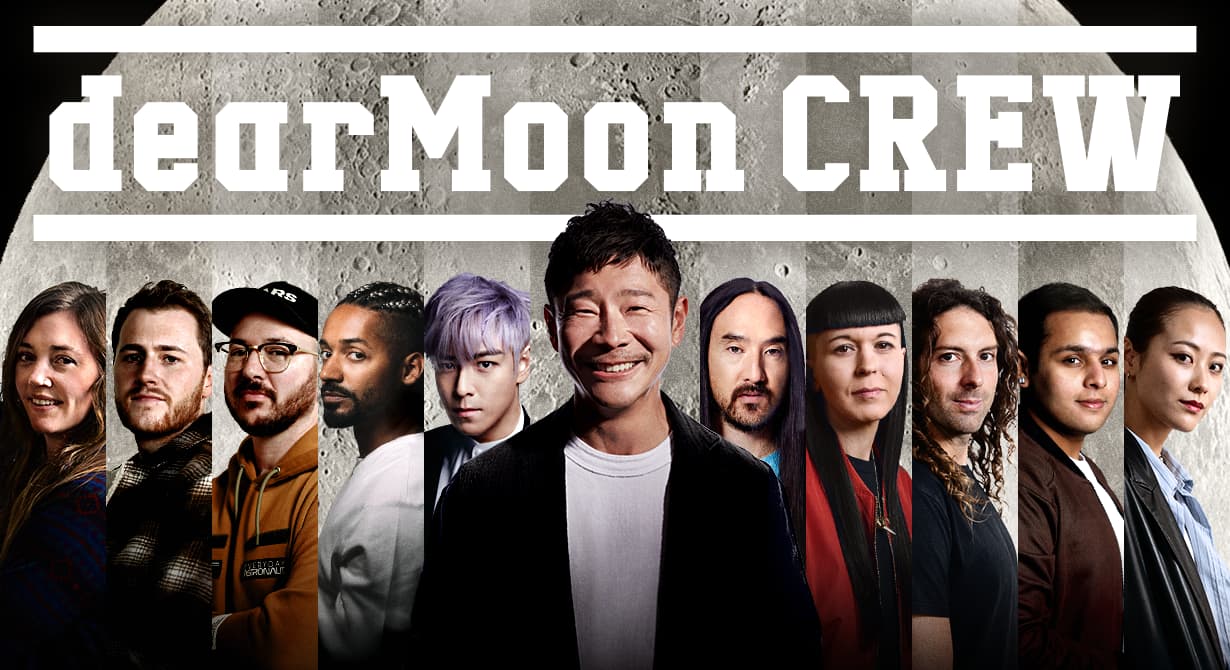 DearMoon crew SpaceX