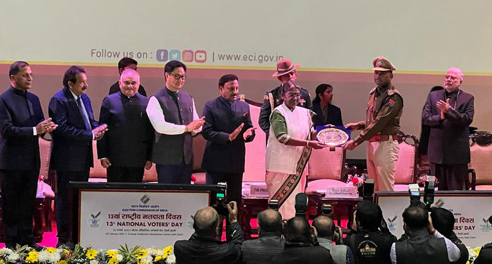 Manipur tops best electoral practices awardees