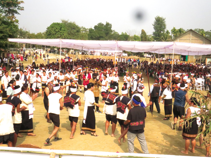 Mimkut Mini Hornbill Festival underway in Molvom