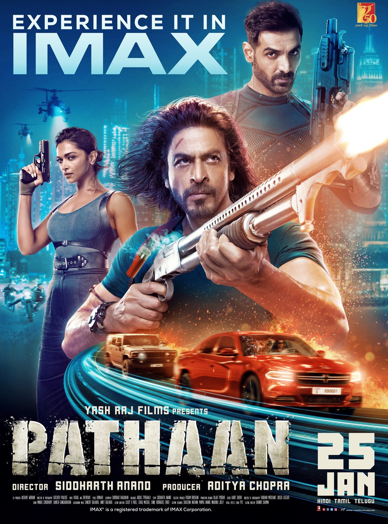 Pathaan movie poster 2023