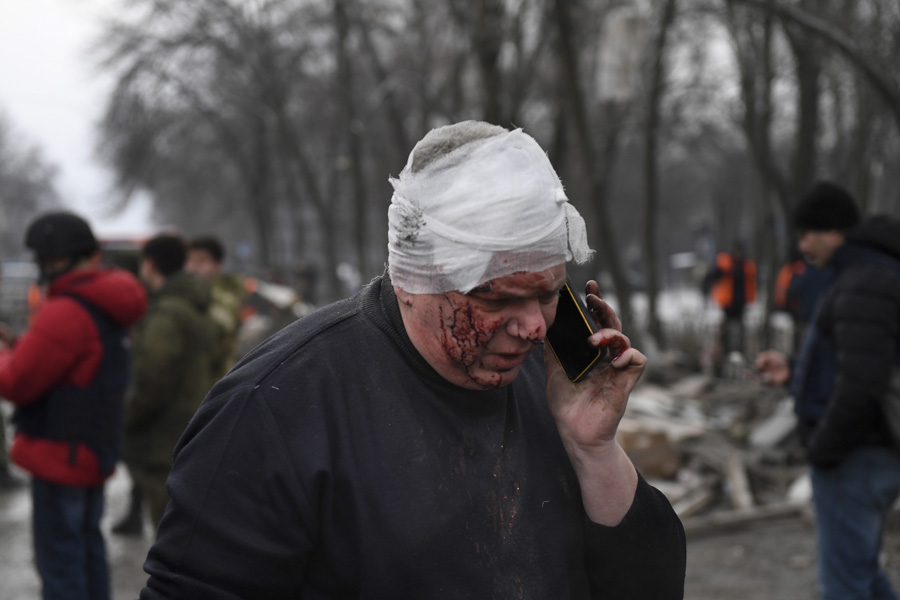 Ukraine strike deaths hit 40; Russia seen preparing long war