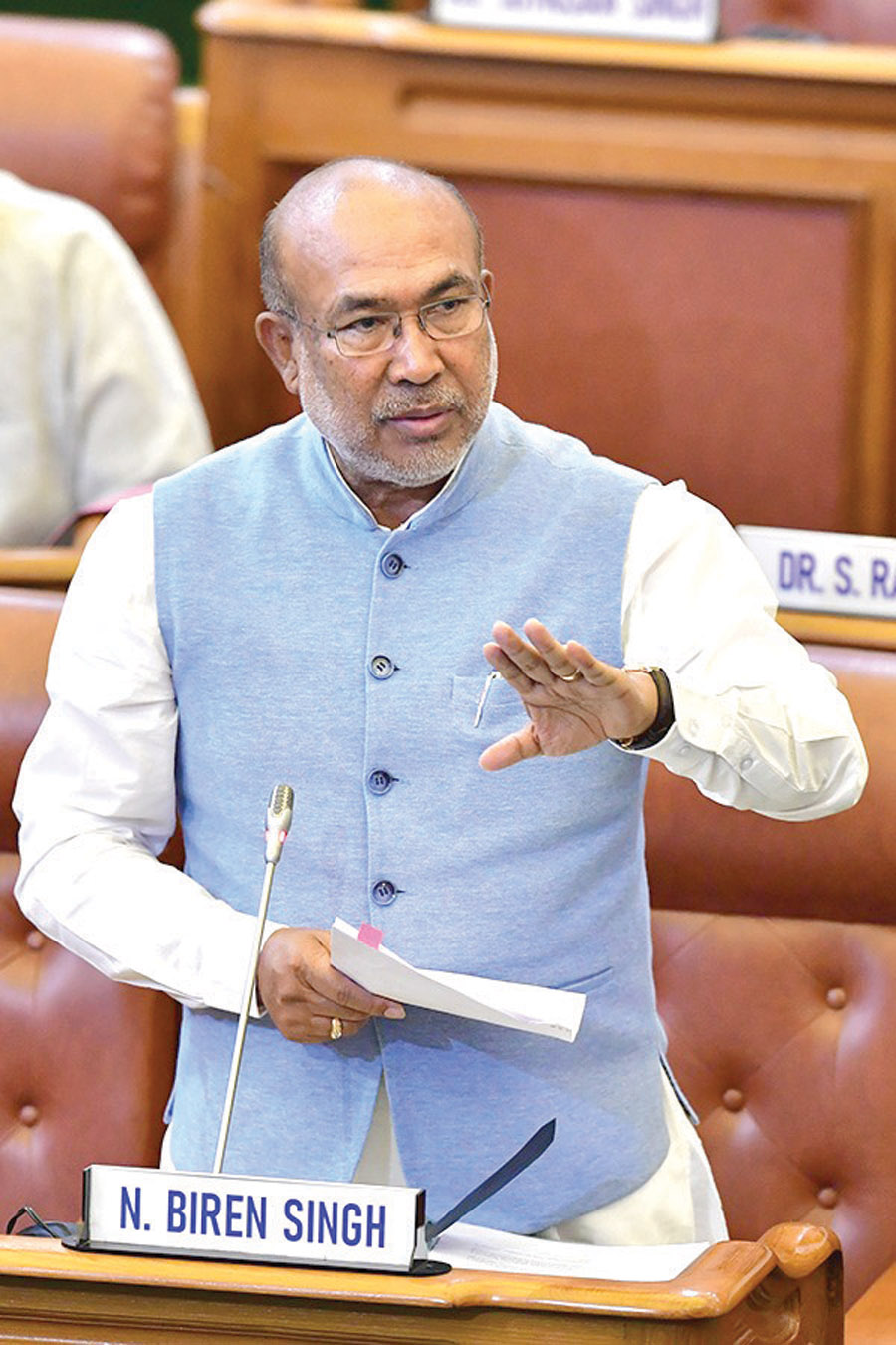 Manipur Chief Minister N Biren Singh