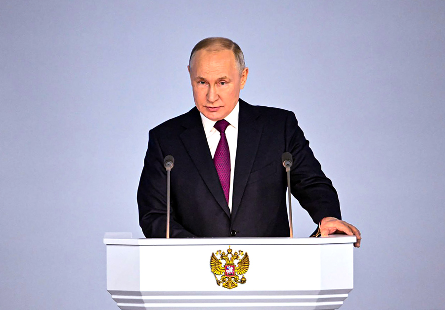 President Putin addresses Federal Assembly