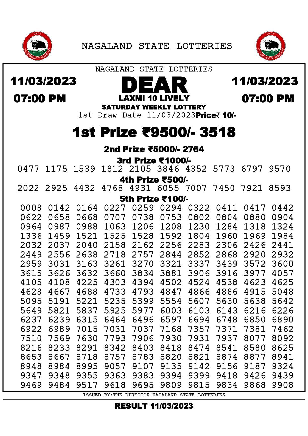 Dear Laxmi 10 Lively