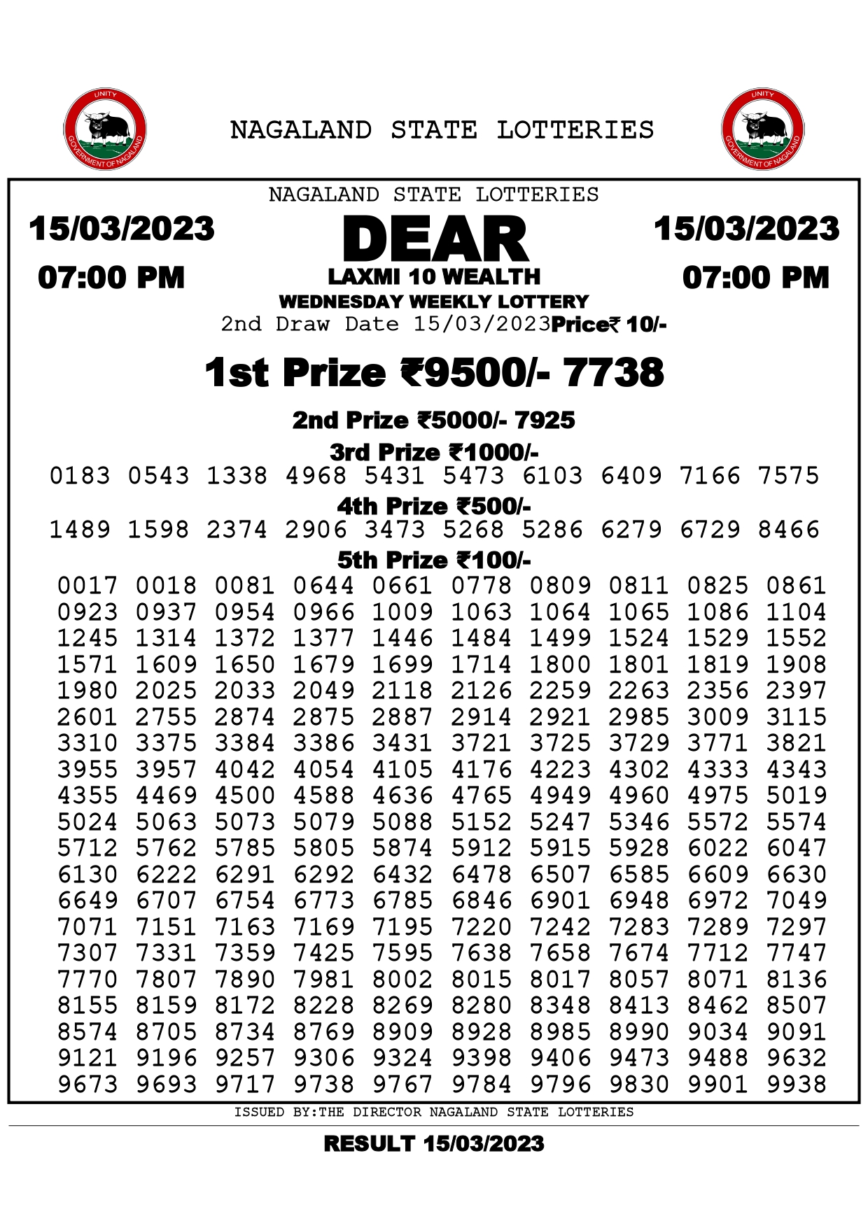 Dear Laxmi 10 Wealth