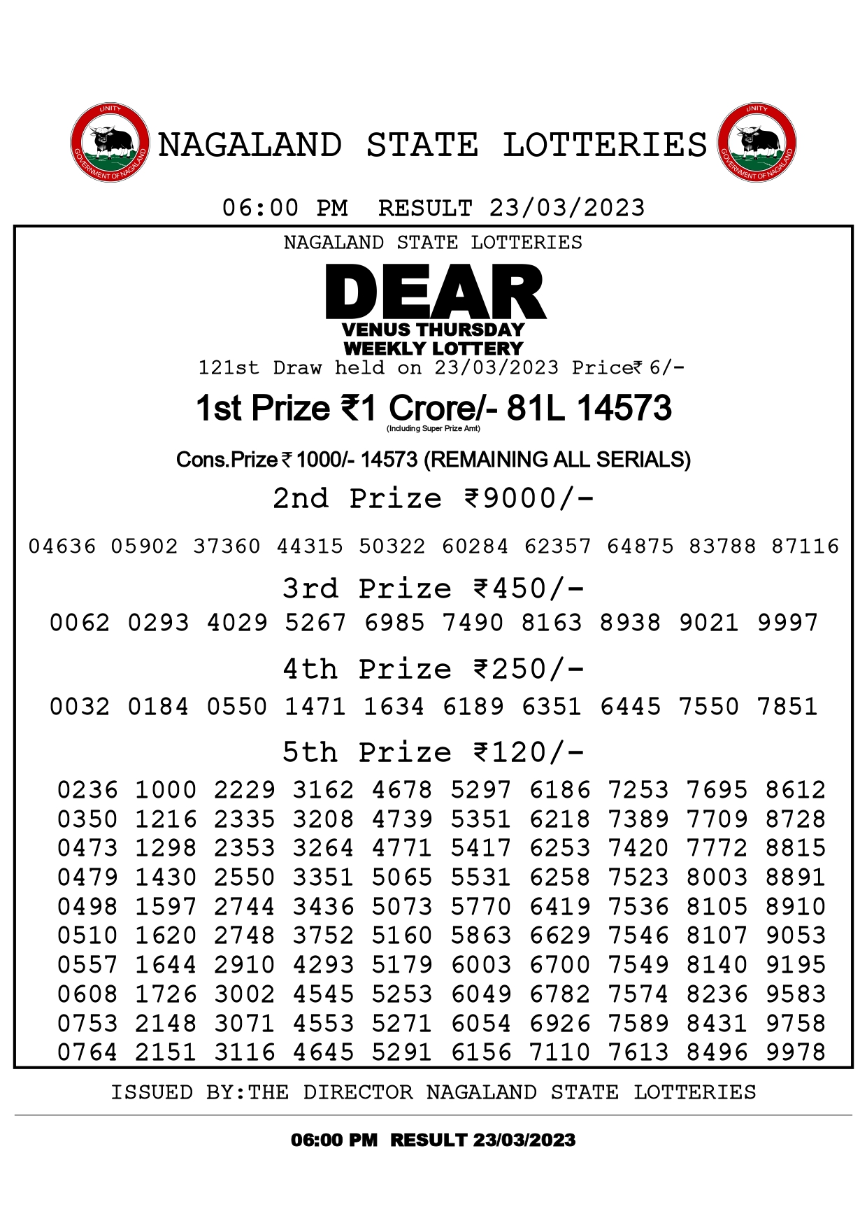 Dear Venus Thursday