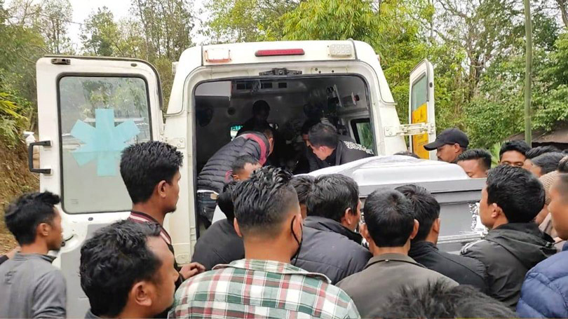 Former Nagaland minister YM Yollow Konyak laid to rest