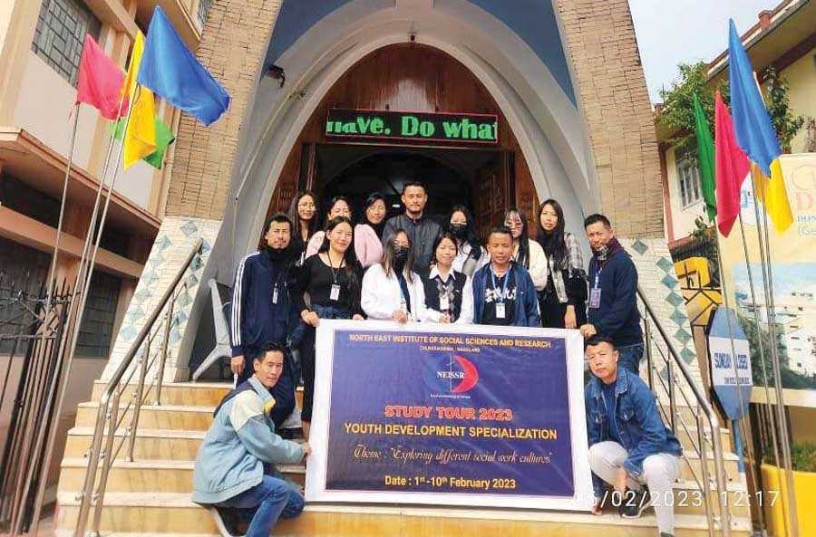 NEISSR students undertake study tour