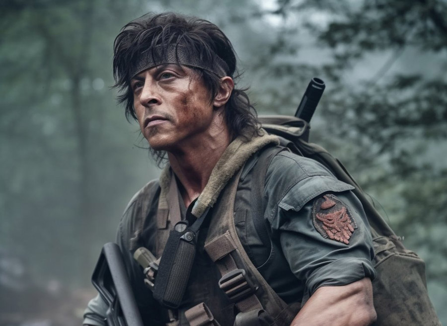 SRK as Rambo, Akshay as Indiana Jones, Ajay as Maximus: AI reimagines B-Town stars