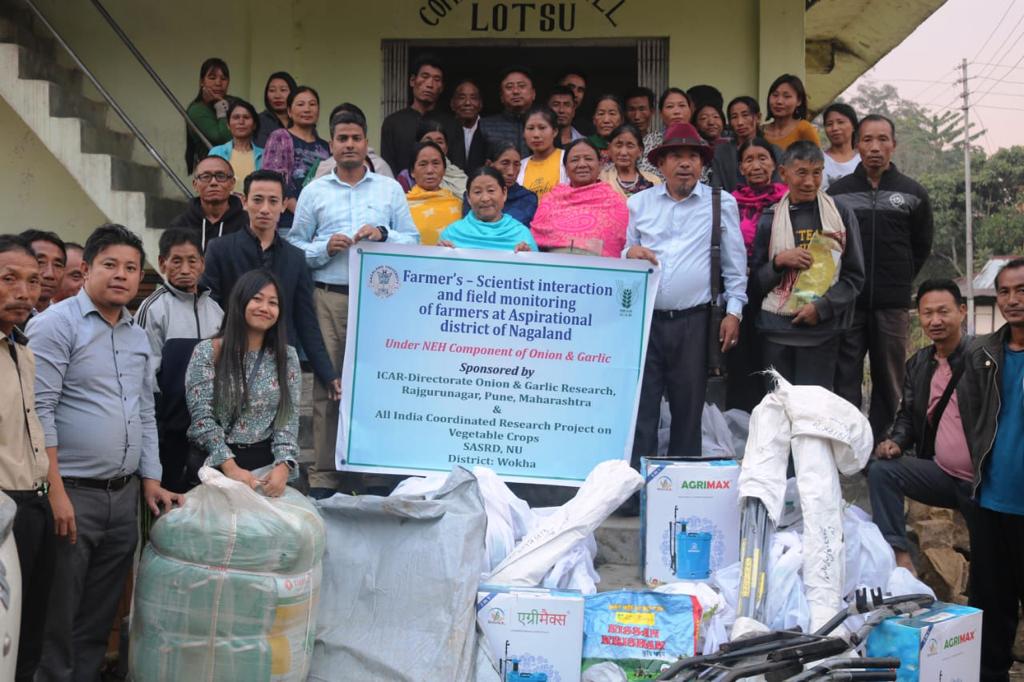 Training on summer vegetable crops