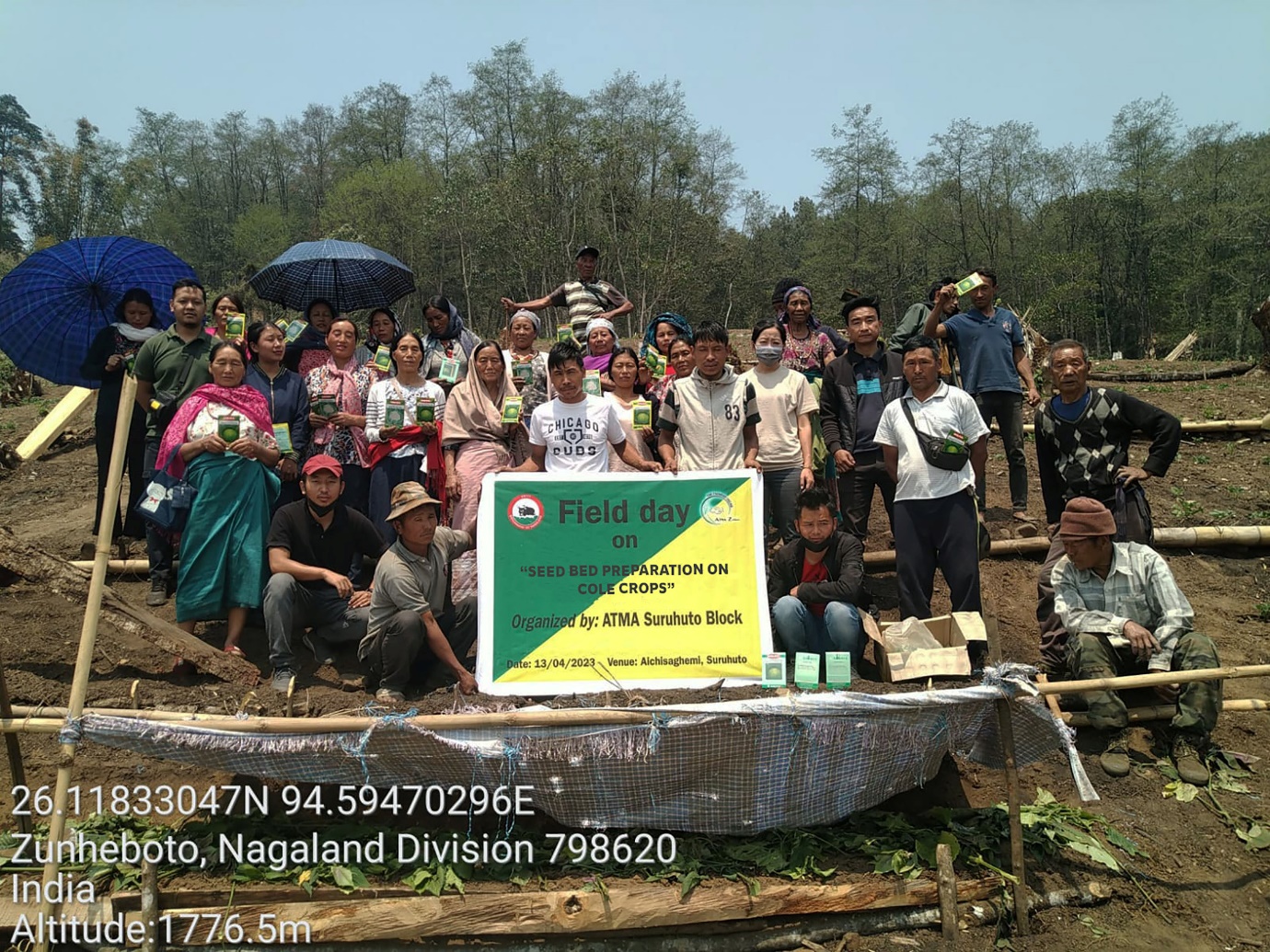 ATMA conducts training for farmers 