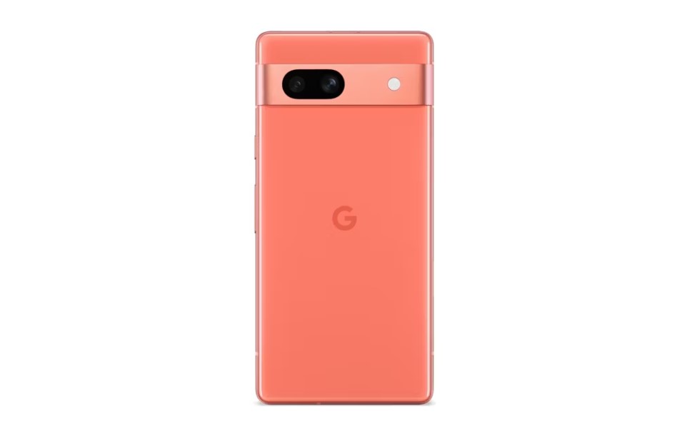 Google Pixel 7a orange colour leaked