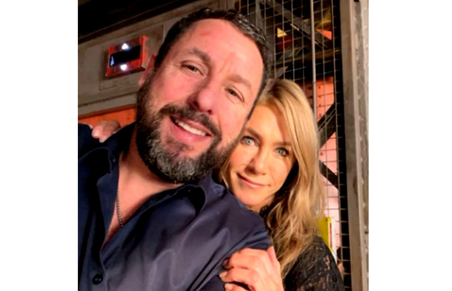 Jennifer Aniston, Adam Sandler bond over their 'weird sense of humour'