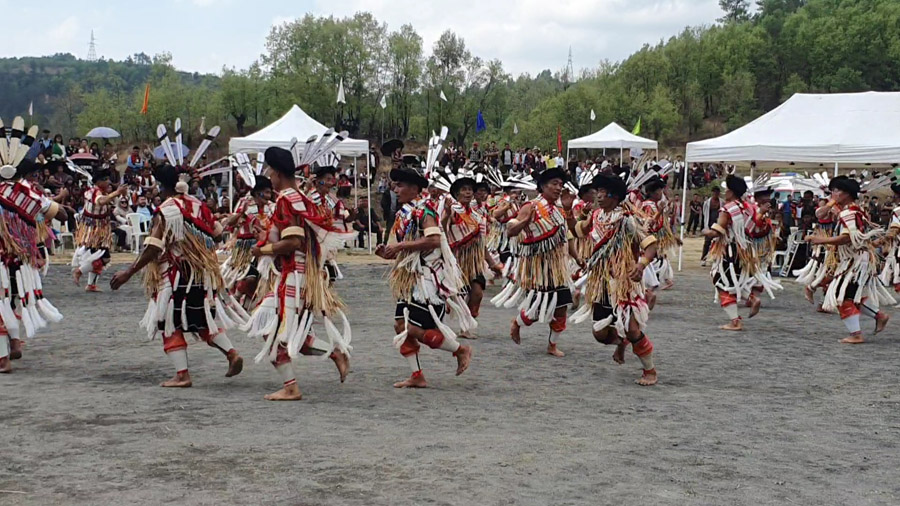 Tsükhenyie festival at Pfutseromi village