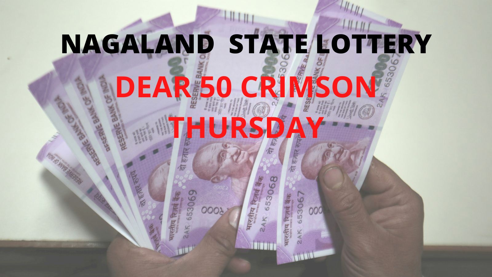 Dear 50 Crimson Thursday