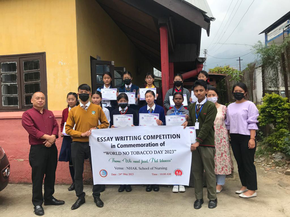 Kohima DTCC organises essay writing competition