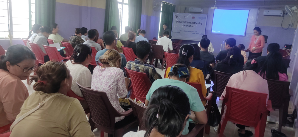 Mon district gears up to strengthen routine immunisation