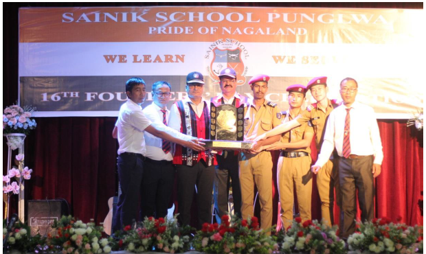 Sainik School Punglwa celebrates 16th Founders’ Day