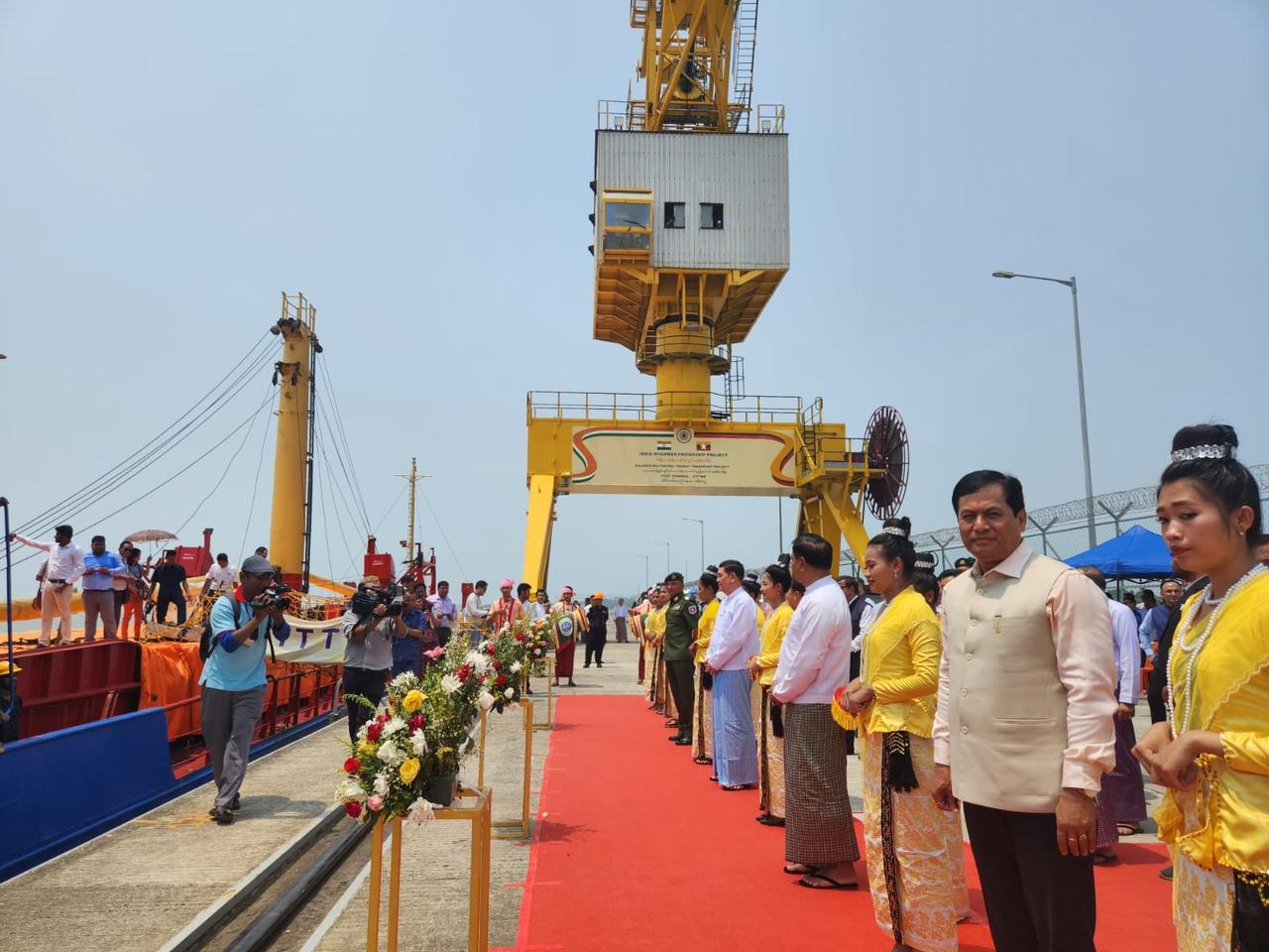 Much expected Sittwe Port in Myanmar opens to boost trade, economy of NE India, SE Asia