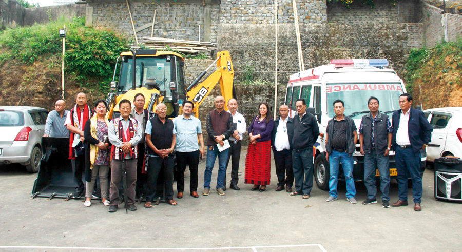 Tongpang launches excavator and ambulance services