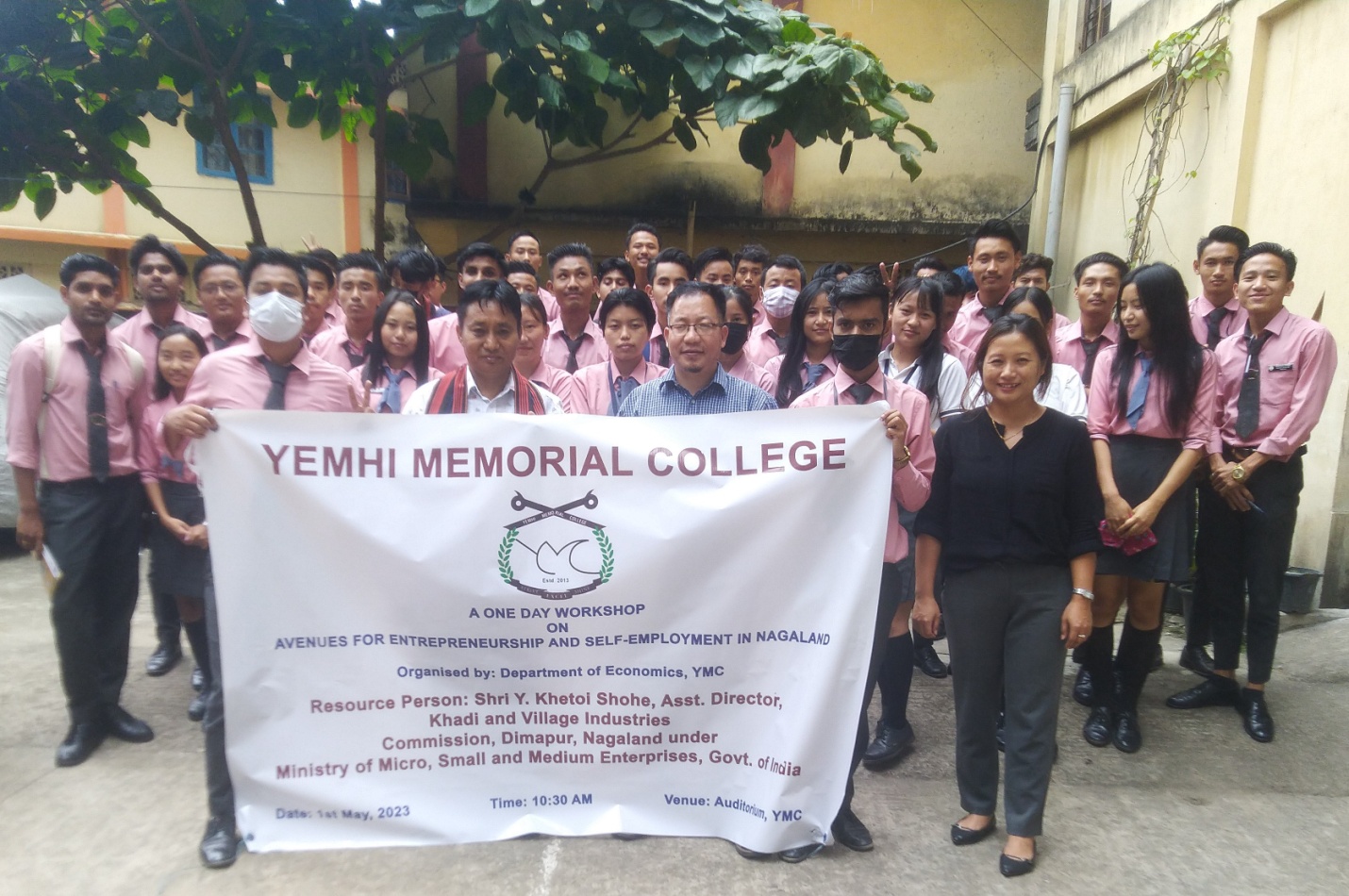 Yemhi Memorial College organises workshop on job avenues in MSMEs