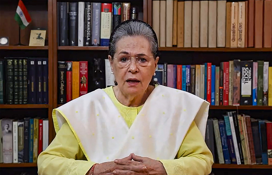 Sonia writes to PM Modi, flags 9 issues for Parliament special session